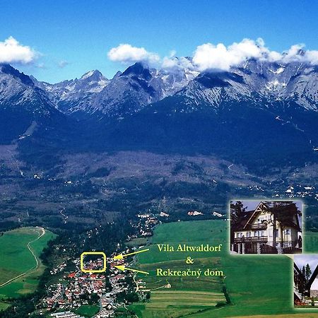 Villa Rekreacny Dom Altwaldorf Vysoke Tatry à Stará Lesná Extérieur photo